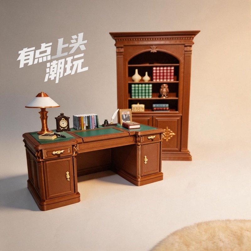 Office Furniture Wholesale - Original 1/12 Miniature Vintage American Style