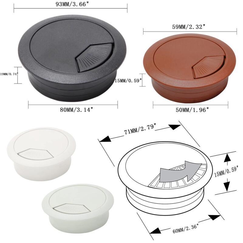 1Pcs Cable Hole Cover Cord Gro - đánh giá và giá Office Furniture Wholesale