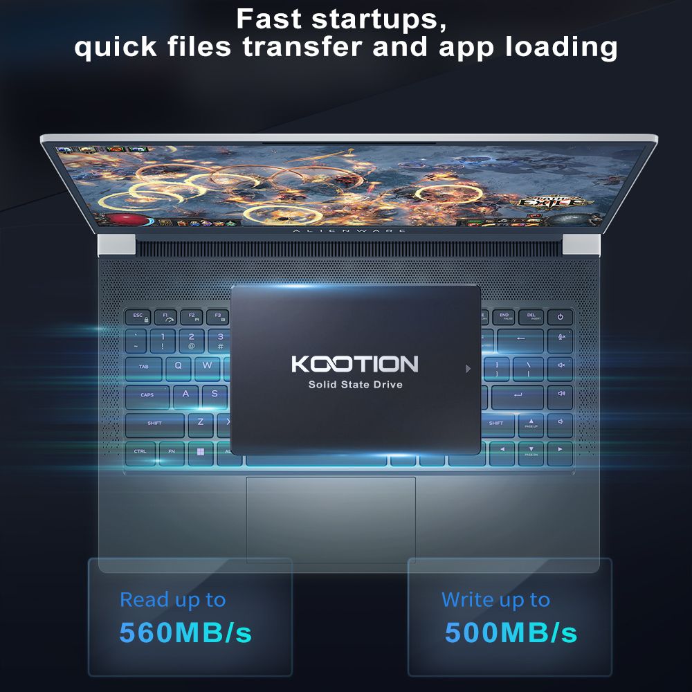 KOOTION SATA SSD Hard Drive 64 - đánh giá và giá Work Office Furniture