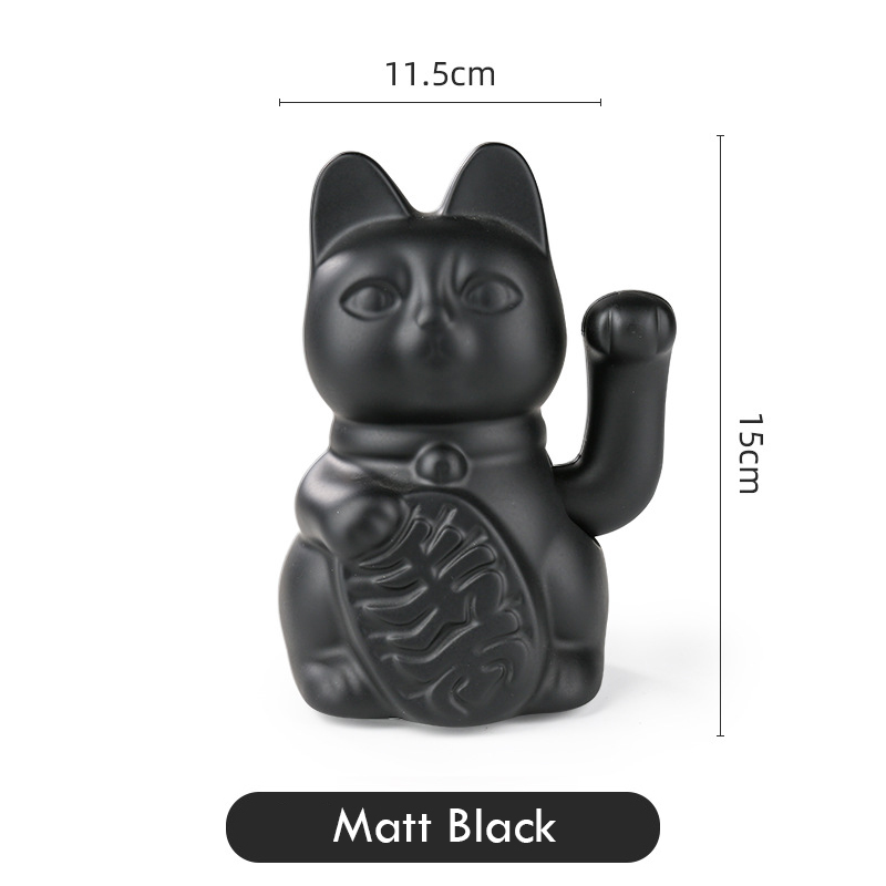 Ceramic Wealth Attracting Cat  - đánh giá và giá Work Office Furniture