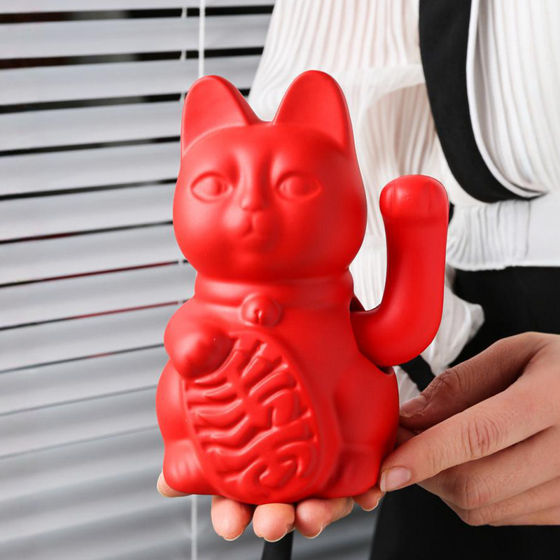 Ceramic Wealth Attracting Cat  - đánh giá và giá Work Office Furniture