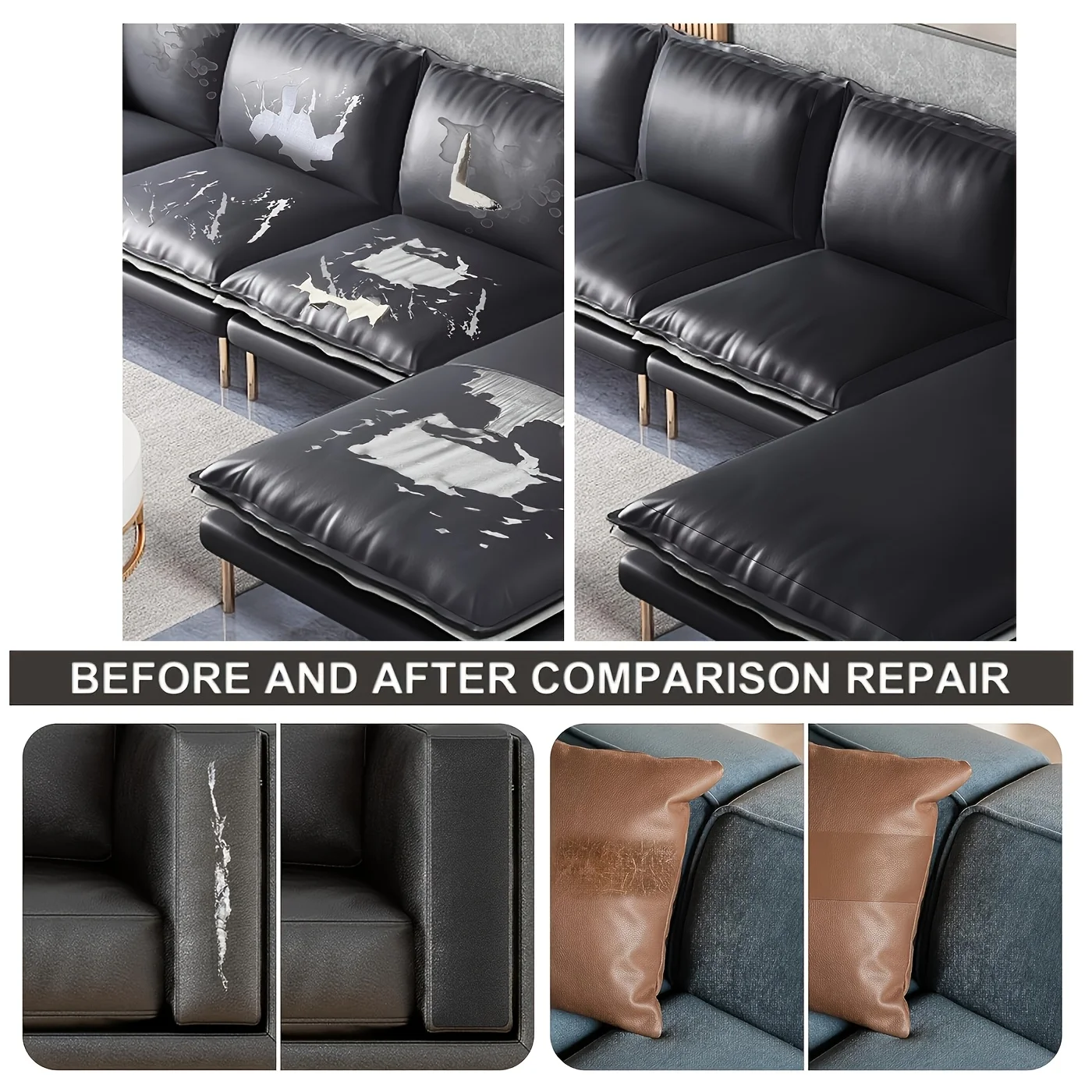 Leather Repair Tape, Multi-Col - đánh giá và giá Office Furniture Repair