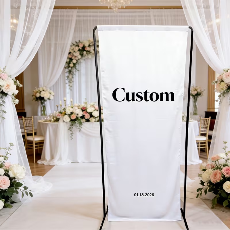 Custom Table Banner Wedding Bi - đánh giá và giá Work Office Furniture