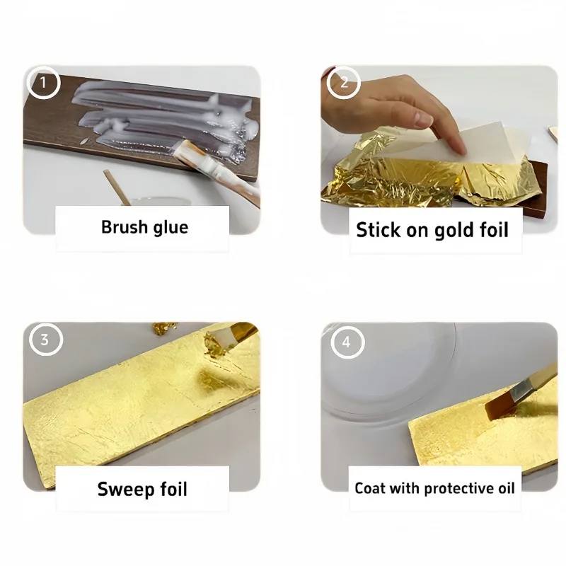 Gold Leaf Sheets 10 Pieces for - đánh giá và giá Office Furniture Jb