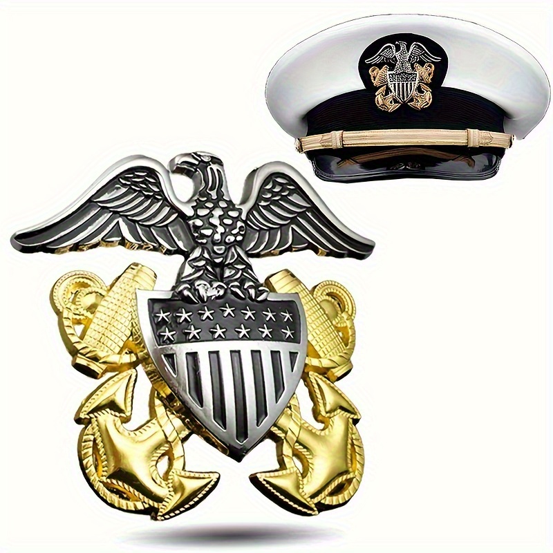 US Naval Officer Hat Badge Eag - đánh giá và giá Office Furniture Solutions