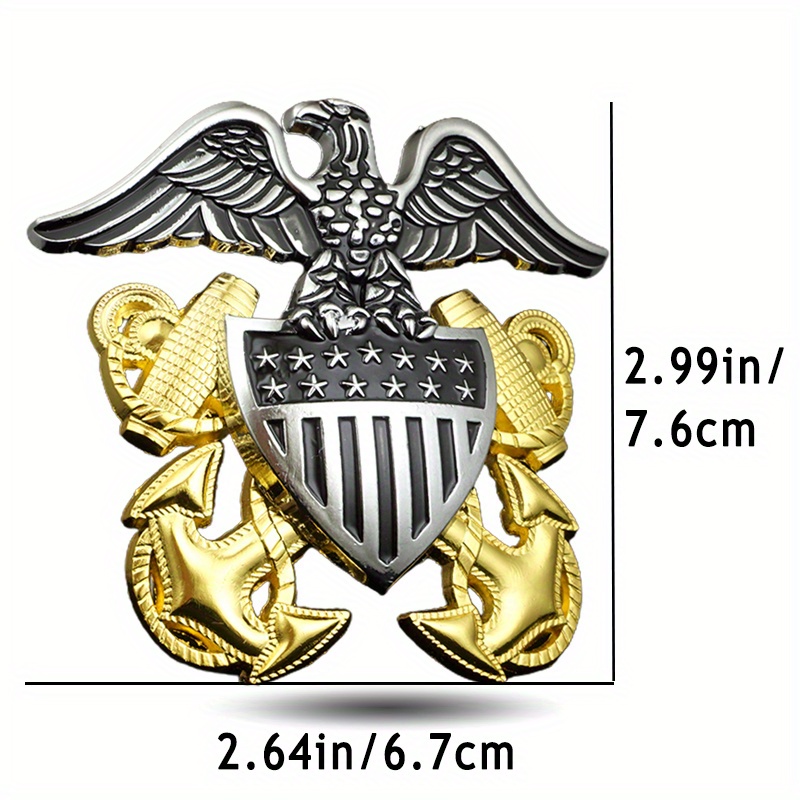 US Naval Officer Hat Badge Eag - đánh giá và giá Office Furniture Solutions