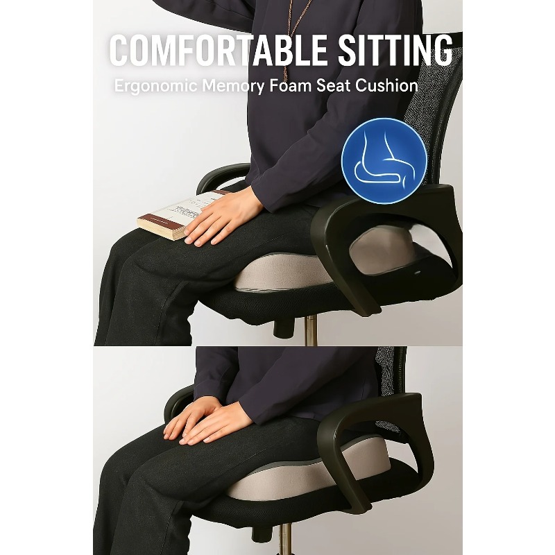 1 Pcs Ergonomic Memory Foam Se - đánh giá và giá Office Furniture Direct