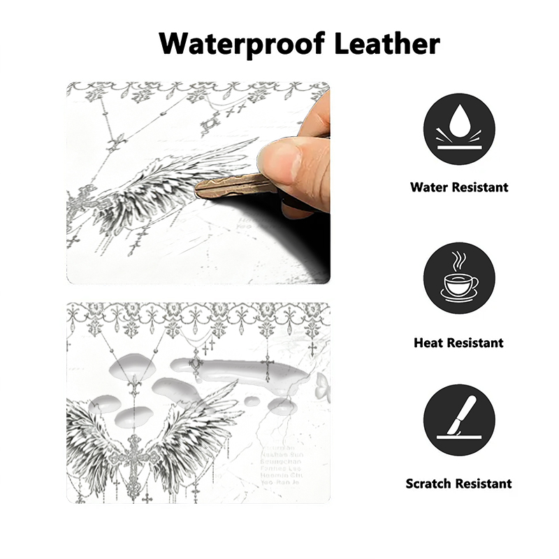Leather Mousepad Black White A - đánh giá và giá Office Furniture China