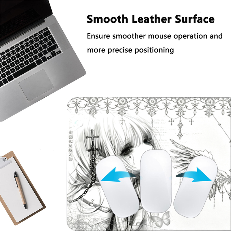 Leather Mousepad Black White A - đánh giá và giá Office Furniture China