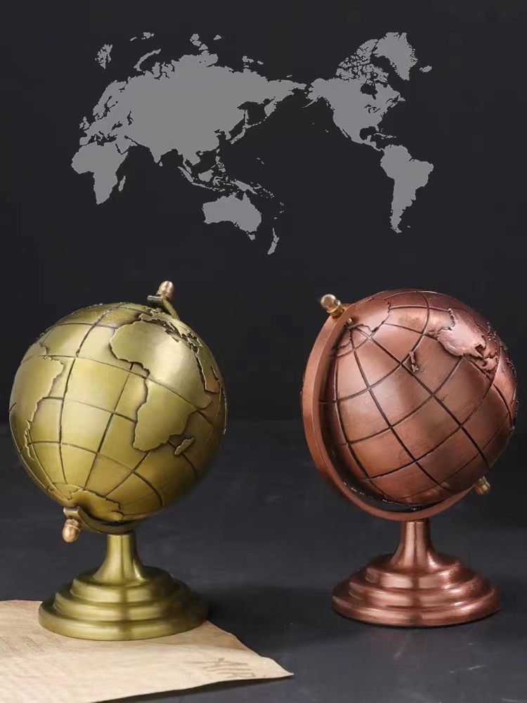 Vintage Globe Model Alloy Smal - đánh giá và giá Office Furniture World