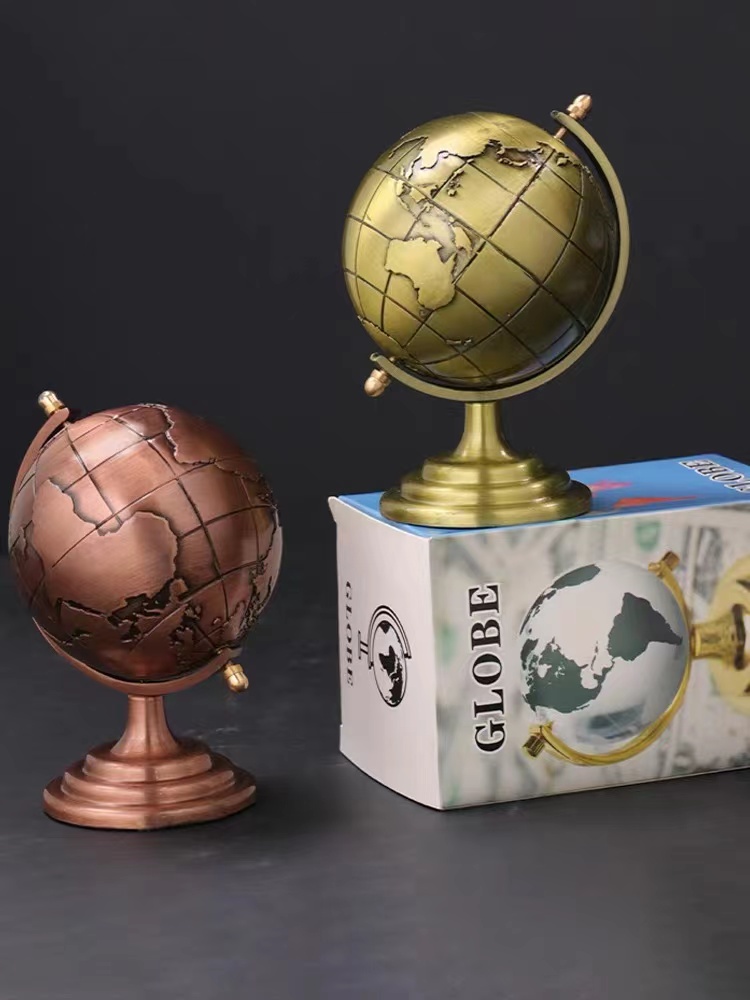 Vintage Globe Model Alloy Smal - đánh giá và giá Office Furniture World