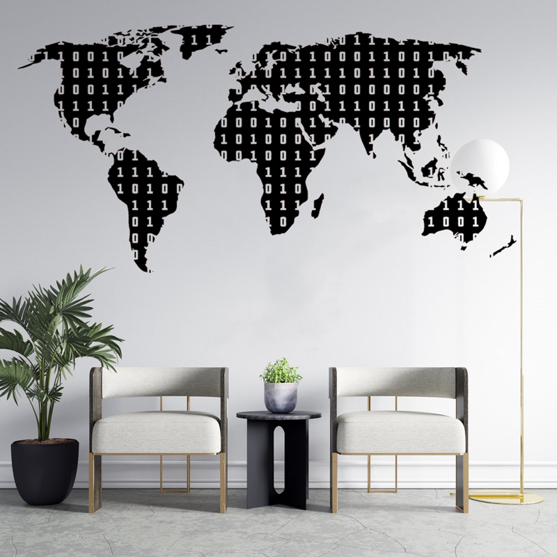 Binary Code Technology Decal W - đánh giá và giá Office Furniture World