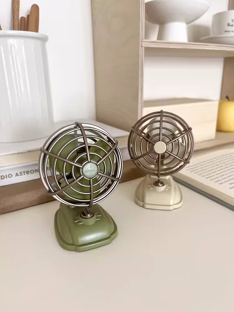 Retro Desktop Small Fan USB Ch - đánh giá và giá Office Furniture Wholesale