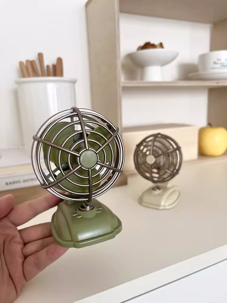 Retro Desktop Small Fan USB Ch - đánh giá và giá Office Furniture Wholesale