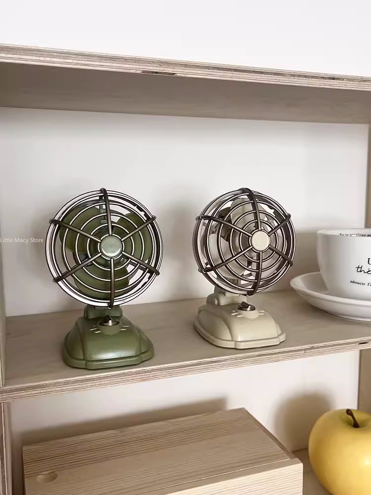 Retro Desktop Small Fan USB Ch - đánh giá và giá Office Furniture Wholesale